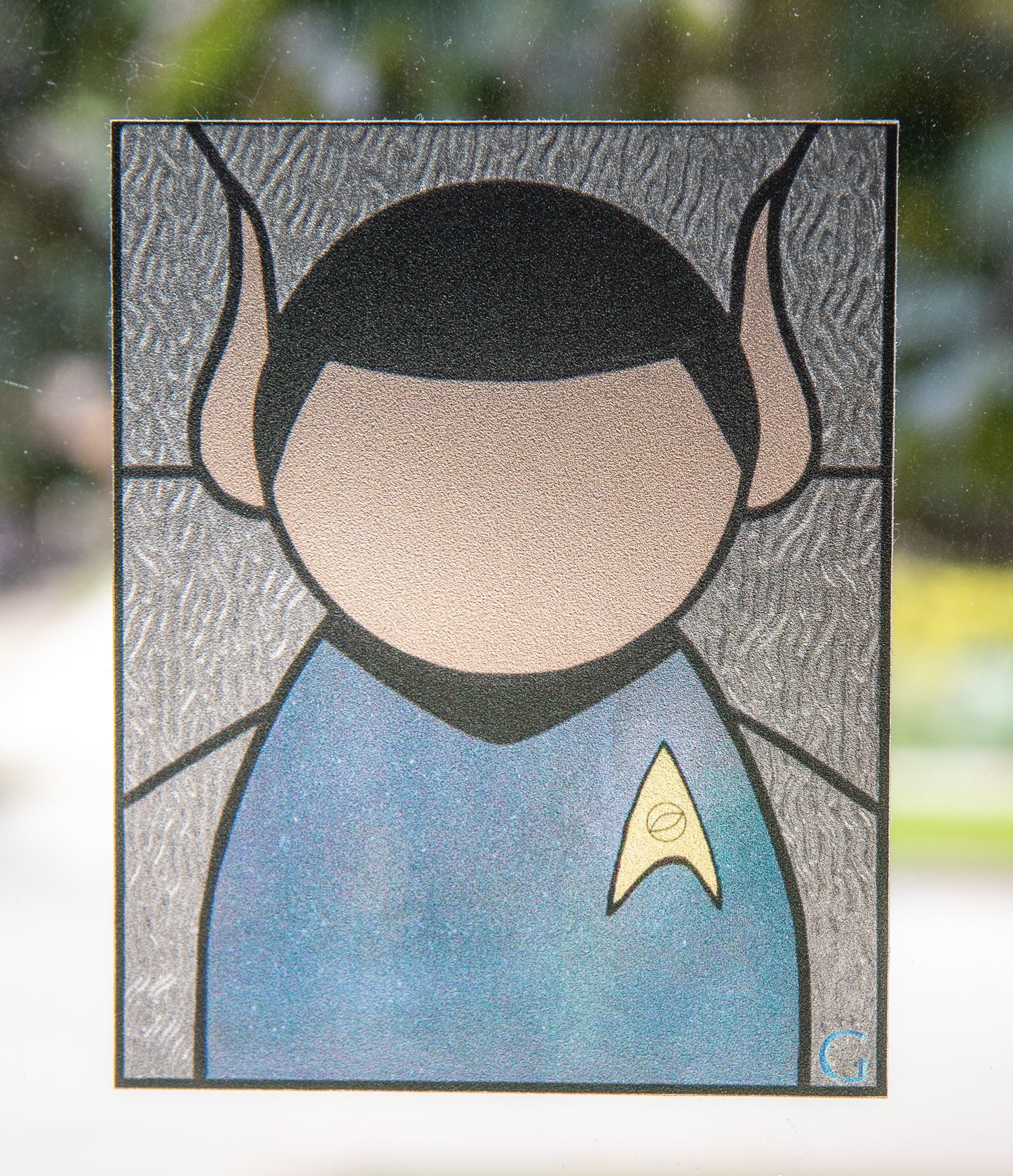 Vulcan Window Cling