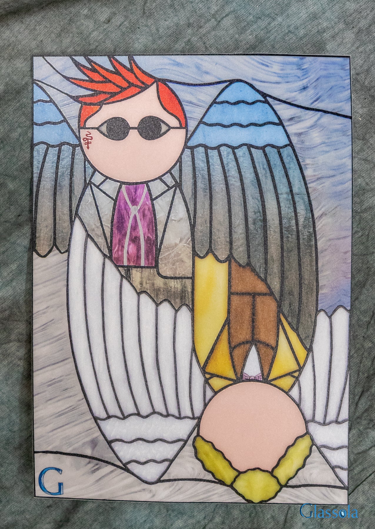 An Ineffable Duo Window Cling