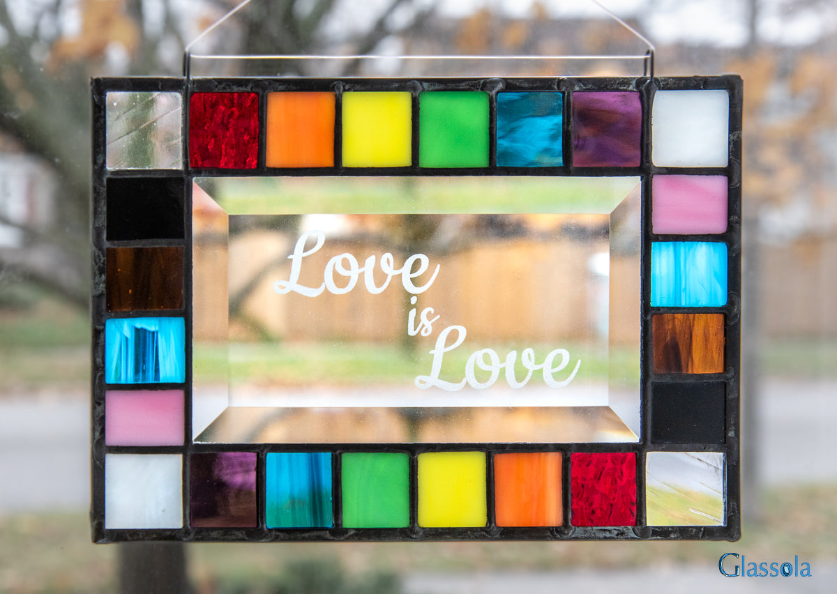 Love is Love Suncatcher