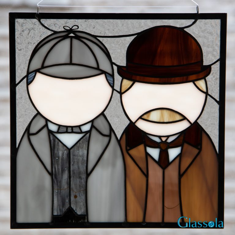 Glassola Pattern - Sherlock Holmes and Doctor Watson