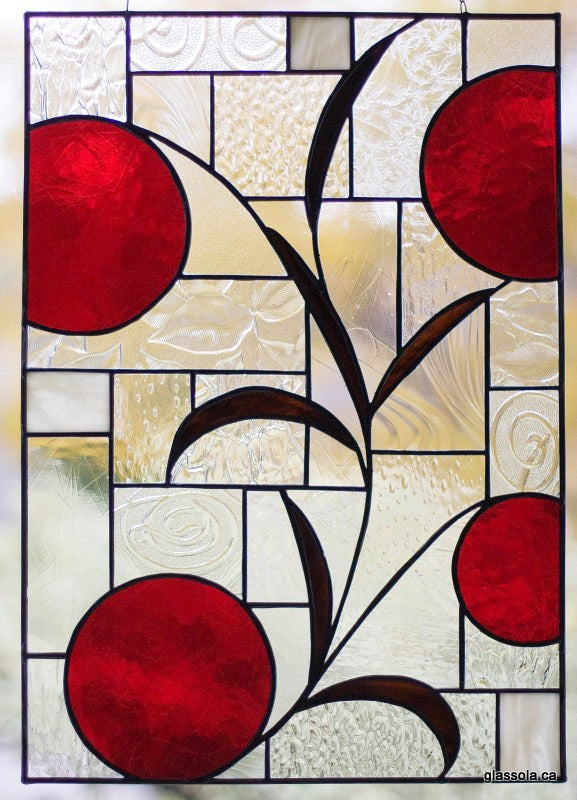 Glassola Pattern - Round Flowers