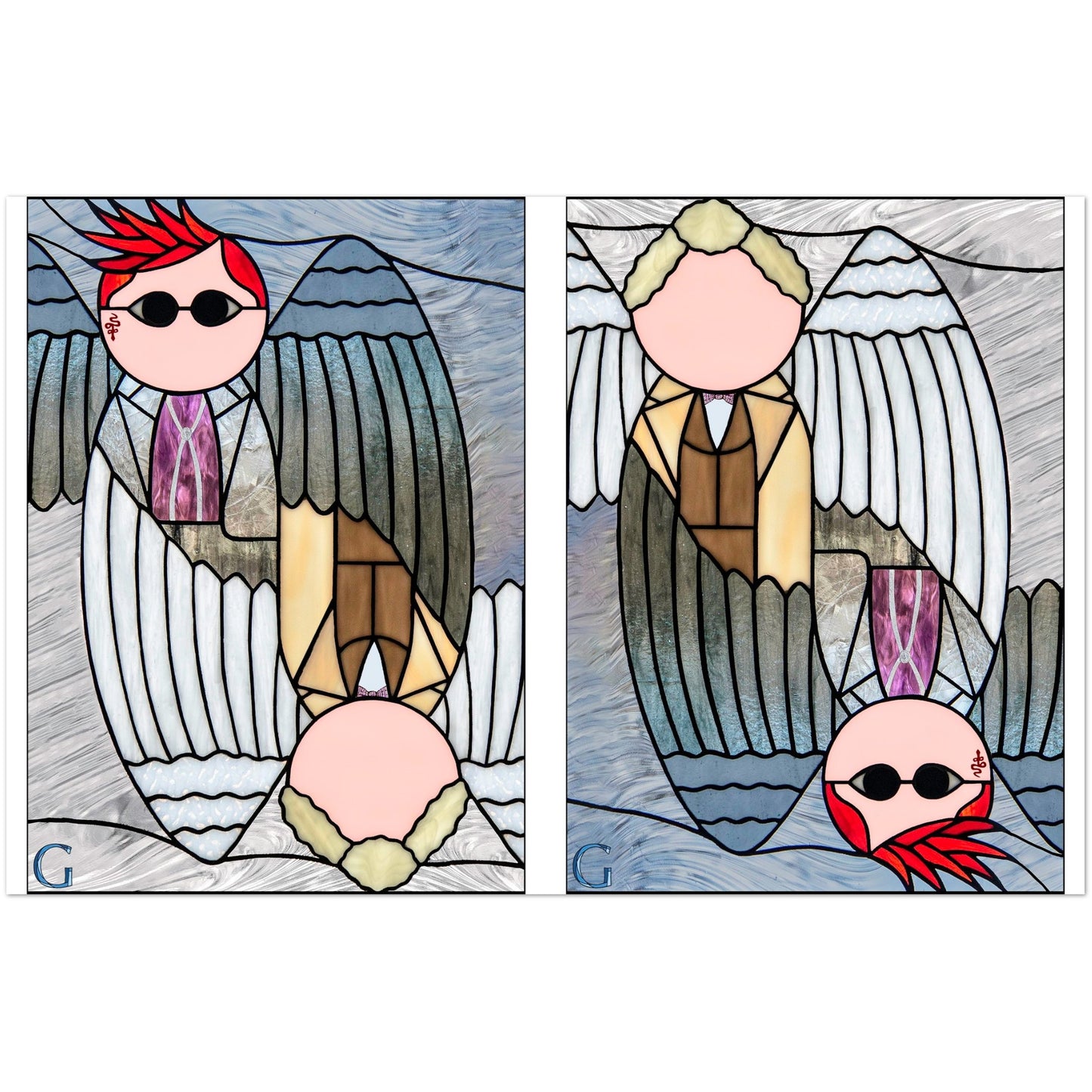 An Ineffable Duo Greeting Cards (standard envelopes) (US & CA)