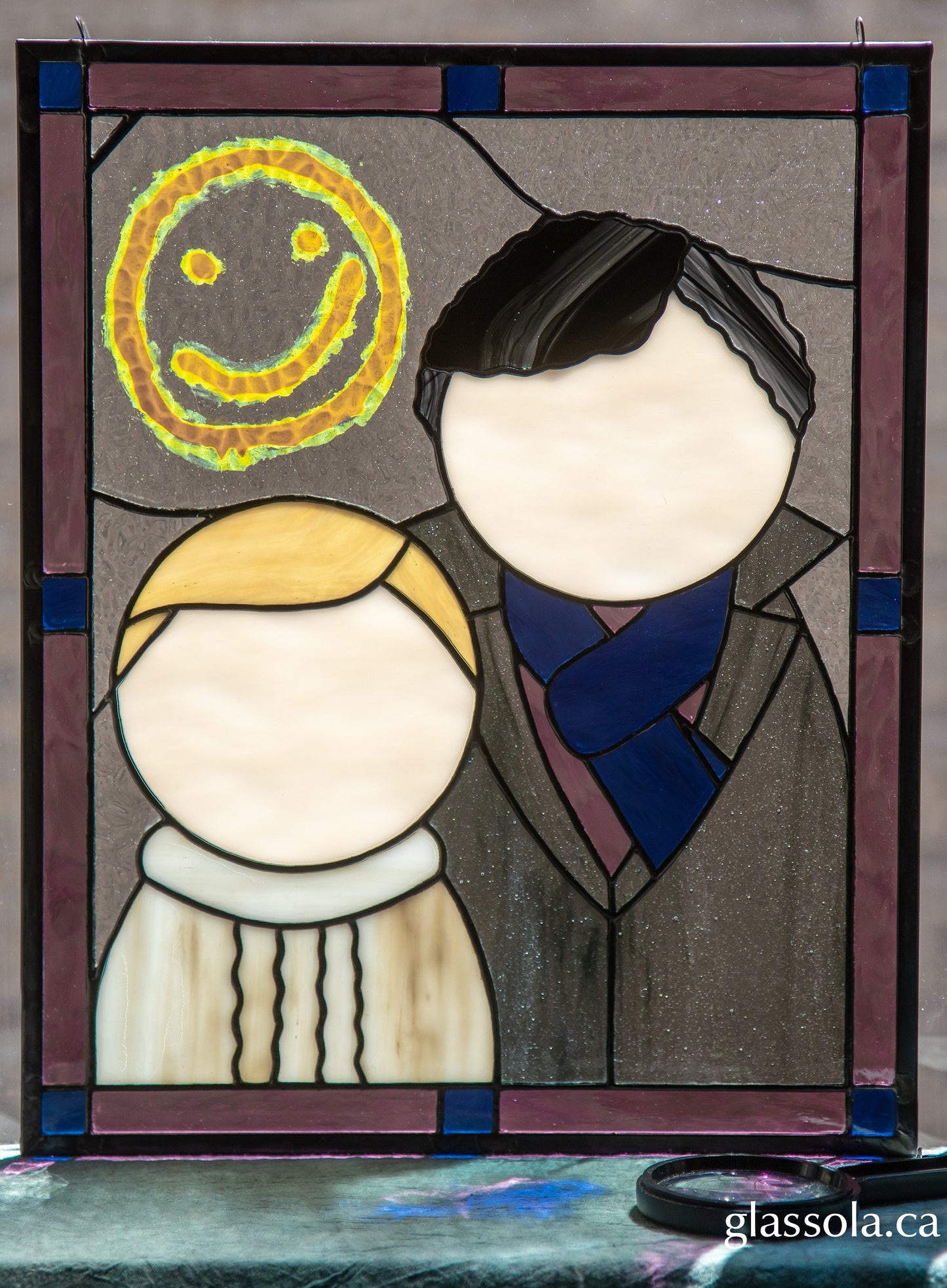 Baker Street Boys - Stained Glass Panel