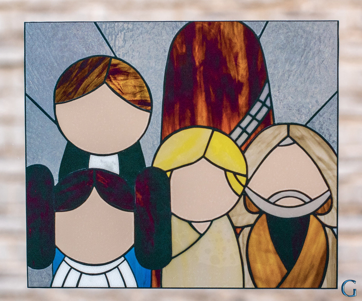 Star Wars Stained Glass Window Cling