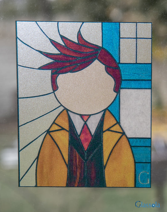Tenth Doctor Window Cling