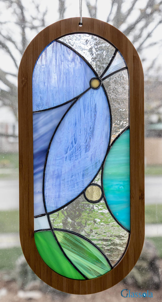 Colliding Curves Suncatcher