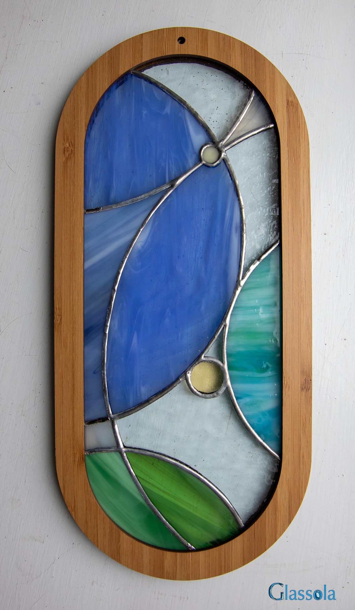 Colliding Curves Suncatcher