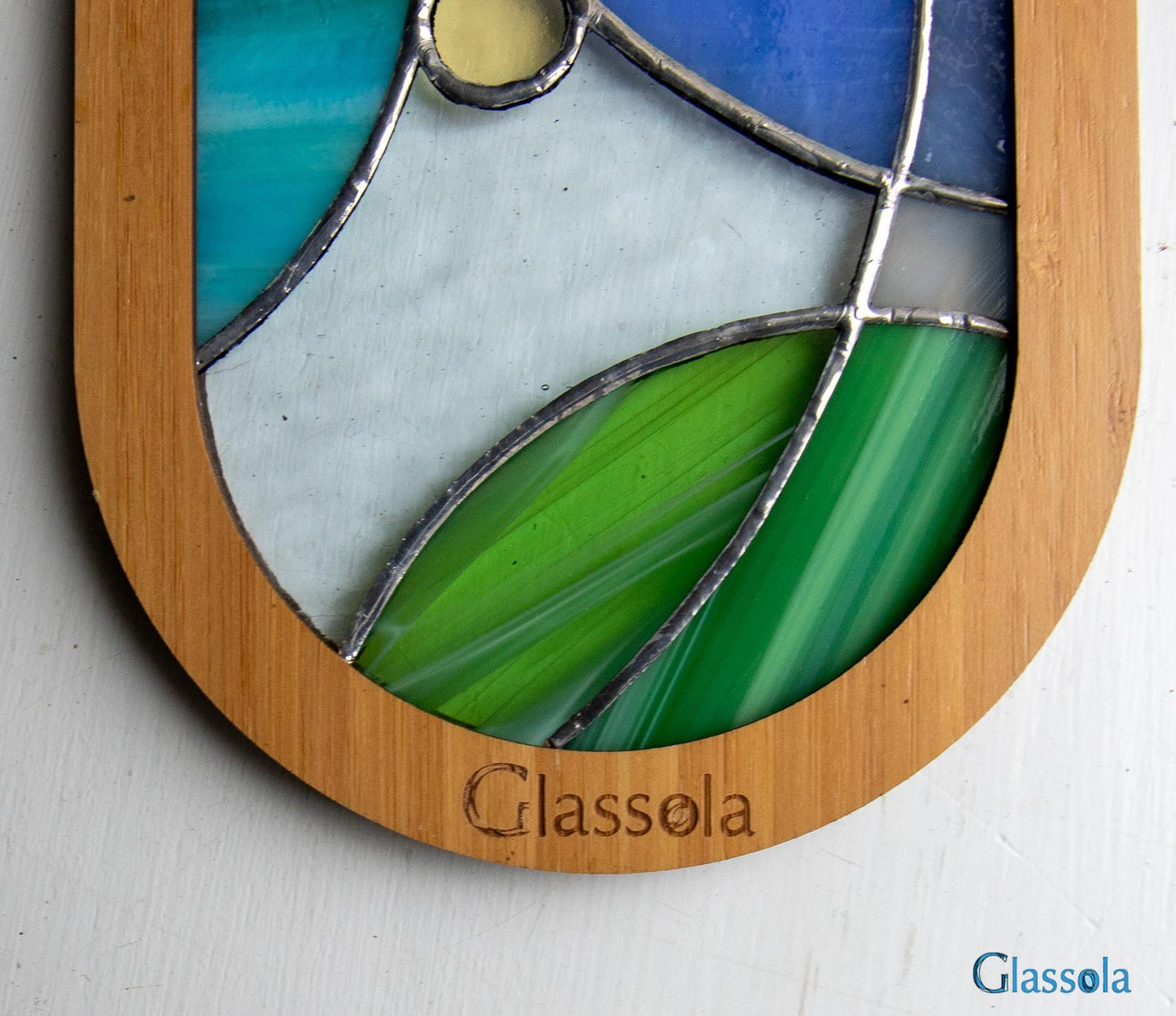 Colliding Curves Suncatcher