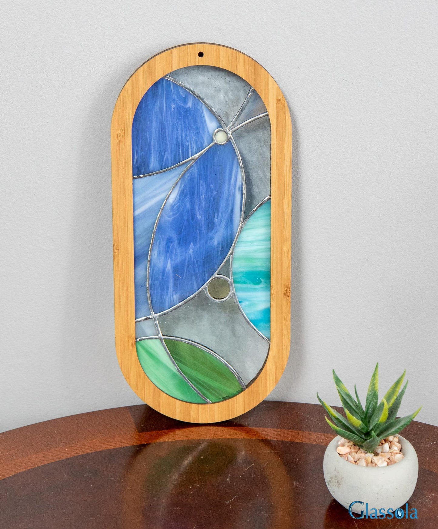 Colliding Curves Suncatcher