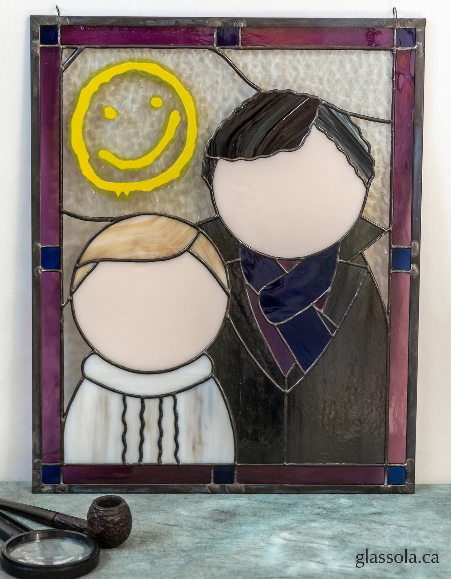 Baker Street Boys - Stained Glass Panel